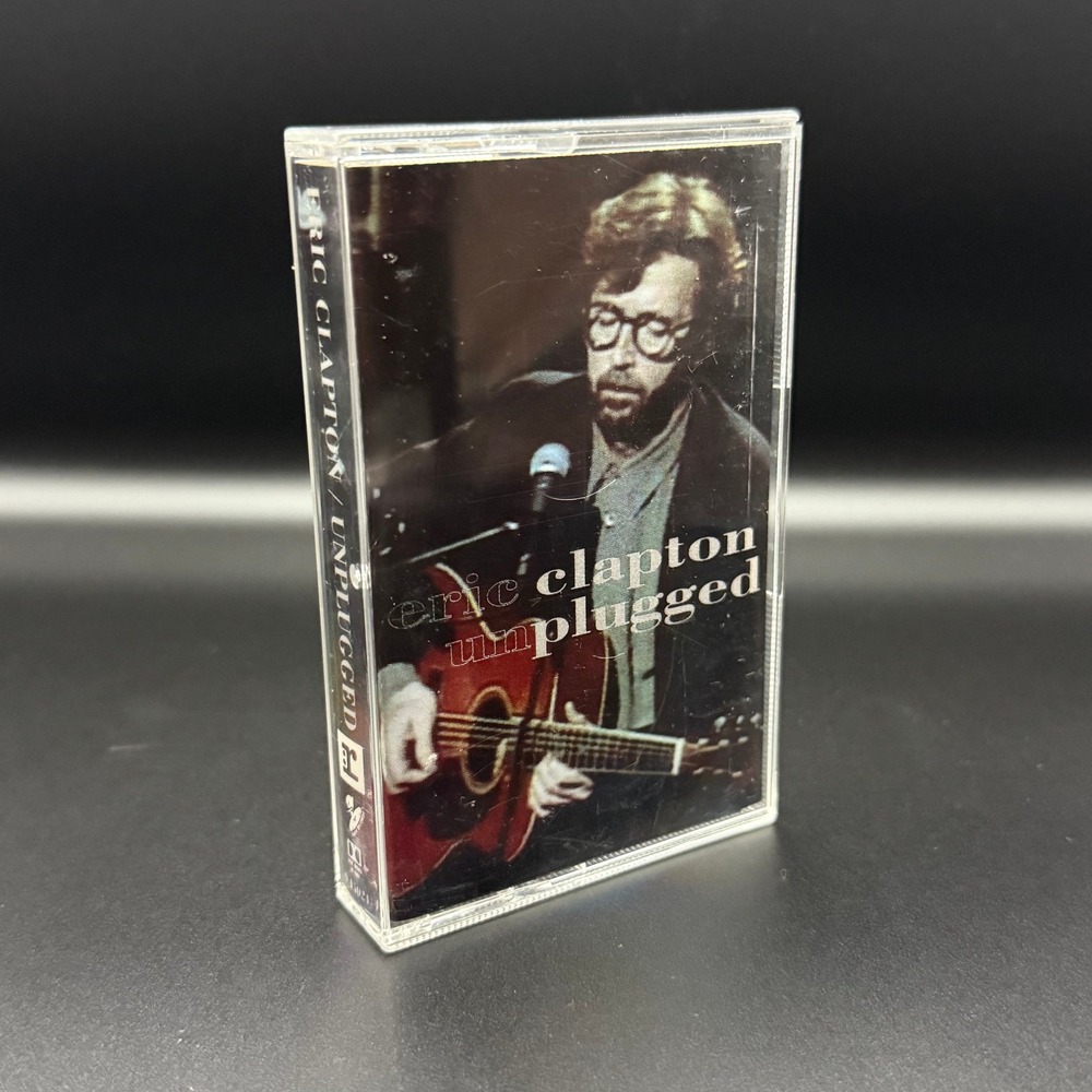 Eric Clapton Unplugged Cassette 1992 Reprise Records‎ 4-45024 Tears in Heaven
